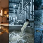 What are the three main types of wastewater?
