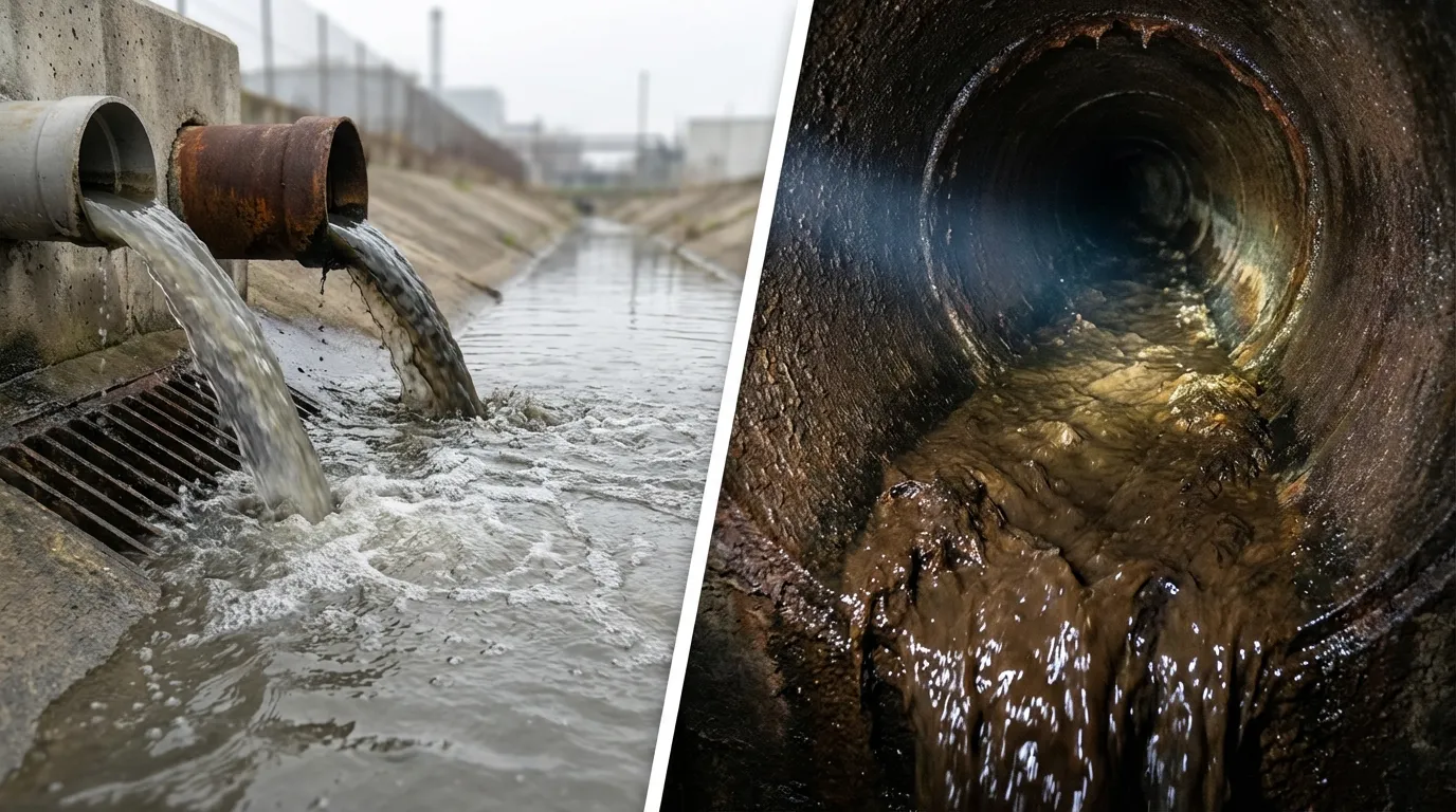 What's the difference between wastewater and sewage water?